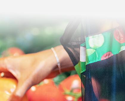 Our work on climate action connects with our focus on reducing plastics and food waste.