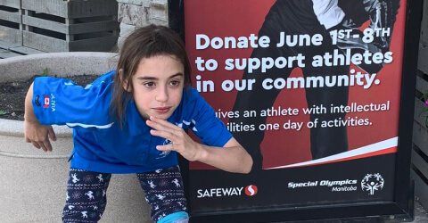 In this image, there is a child.